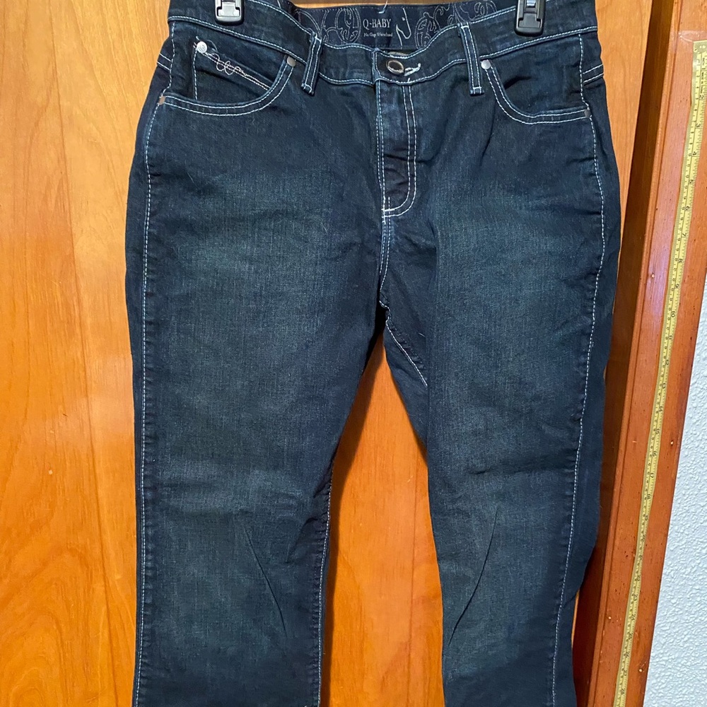 Wrangler Q-Baby no-gap boot cut jeans